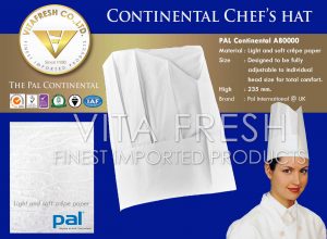 CONTINENTAL CHEFS HAT