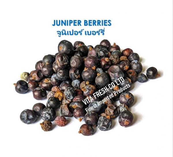 Juniper berries 100% Dried จูนิเปอร์ เบอร์รี่
